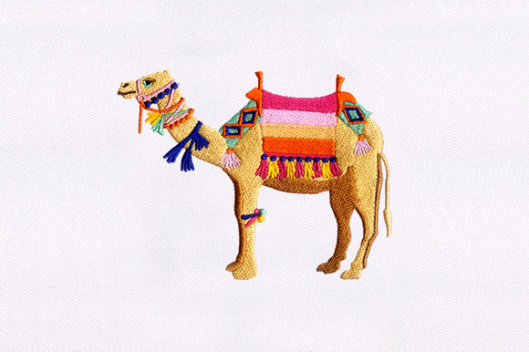 Camel Embroidery Design Review