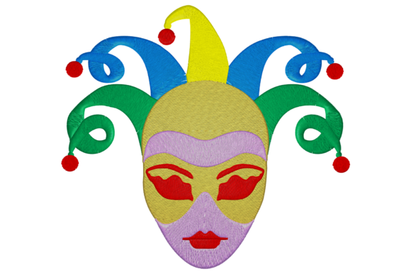 Carnival Face Embroidery Design Review