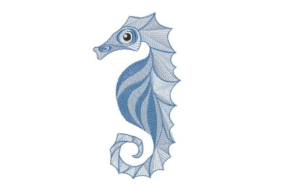 Delicate Sea Horse: A Smart Embroidery Choice for Small Business Brands
