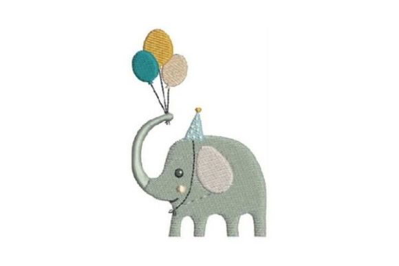 Elephant Balloons: A Boutique Sweatshirt Embroidery Review