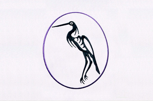 Heron: A Timeless Bird Embroidery for Meaningful Gifts