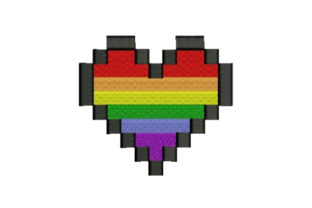 Pride Heart: A Seasonal Embroidery Review