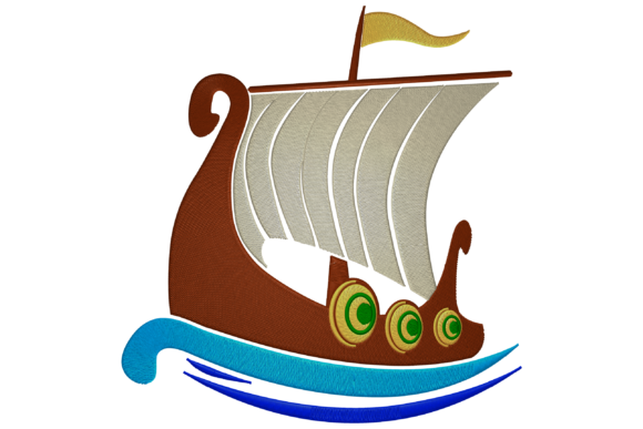 Viking Ship Embroidery Design Review